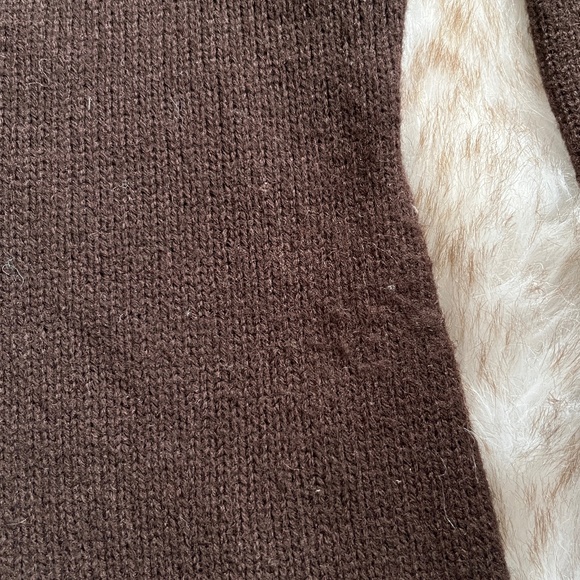 Zara Chocolate Brown Wool Sweater - Picture 7 of 7